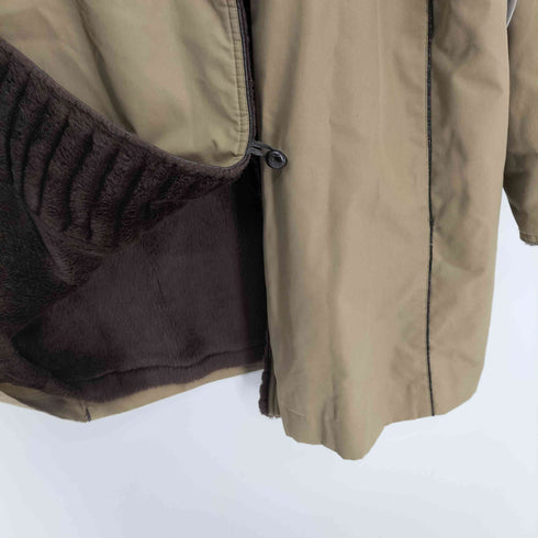 ラモスポーツ ramosport 裏地ファー 胡桃ボタン スタンドネック セミロング コート レディース JPN:2