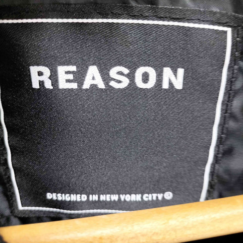 REASON CLOTHING ワッペン 中綿 ジャケット メンズ 2XL