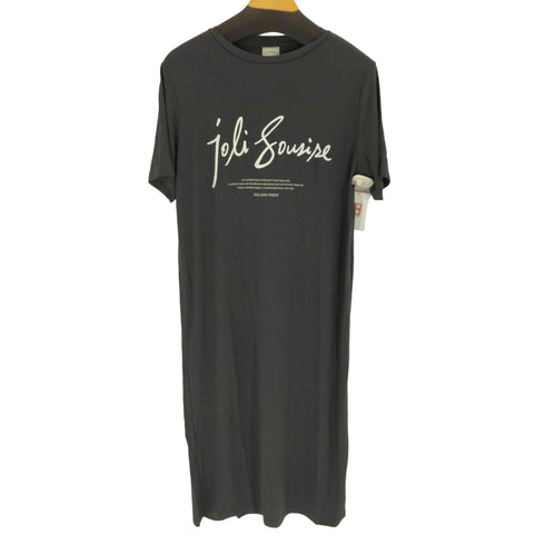 ジェラートピケ gelato pique COOLレーヨンロゴワンピース レディース ONE SIZE