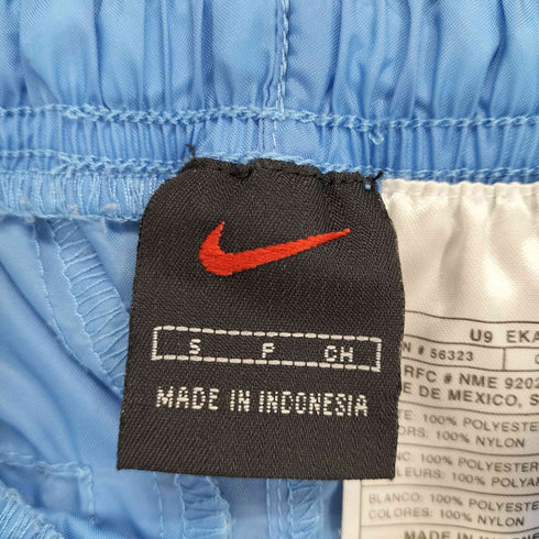 ナイキ NIKE スウォッシュ刺繍 ナイロンパンツ メンズ S