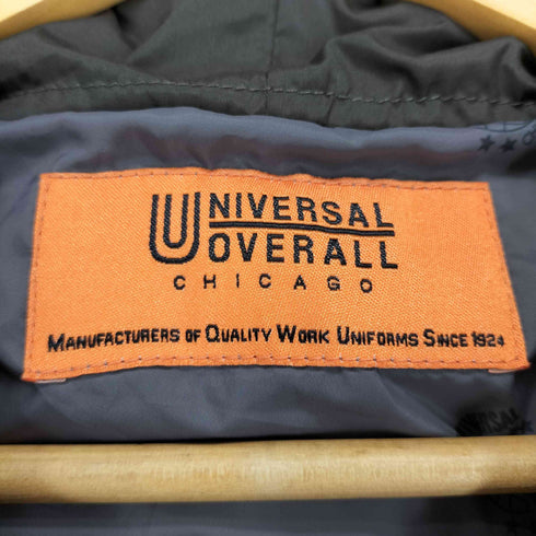 ユニバーサルオーバーオール UNIVERSAL OVERALL キルティングフードブルゾン レディース F