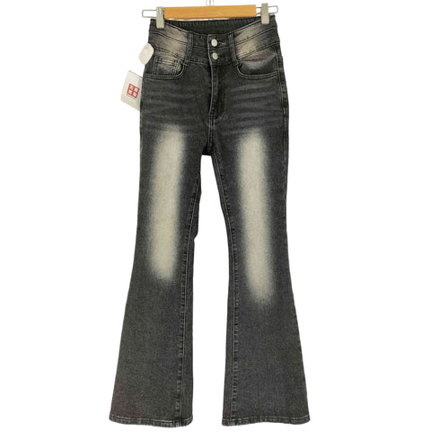 ストレッチフレアデニムパンツ レディース JPN:S