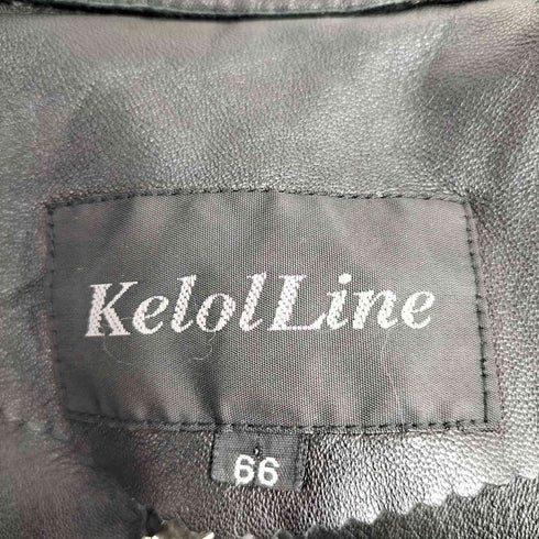 kelol line シングルライダースジャケット レディース 66