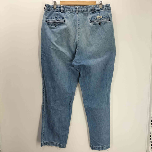 ポロラルフローレン POLO RALPH LAUREN 90S POLO DENIM ウォシュド ポロ デニム トラウザー パンツ メンズ