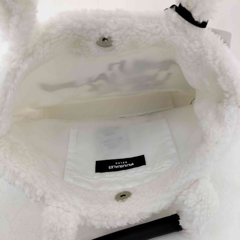 ウノピゥウノウグァーレトレリラックス 1PIU1UGUALE3 RELAX ボア ミニ トートバック レディース