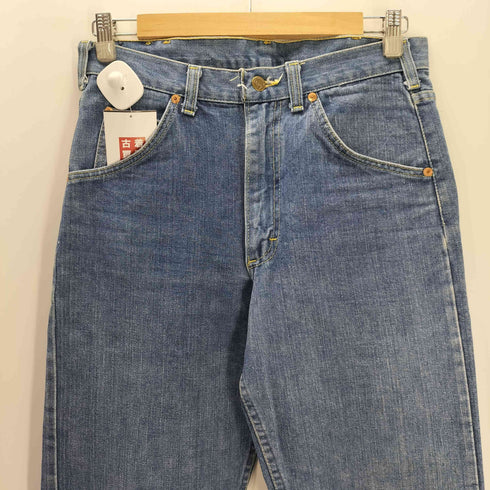 リー Lee 70-80S USA製 RIDERS ライダース 5ポケット ワイド ストレート デニム パンツ 42TALON ジップ メンズ