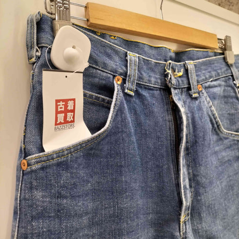 リー Lee 70-80S USA製 RIDERS ライダース 5ポケット ワイド ストレート デニム パンツ 42TALON ジップ メンズ