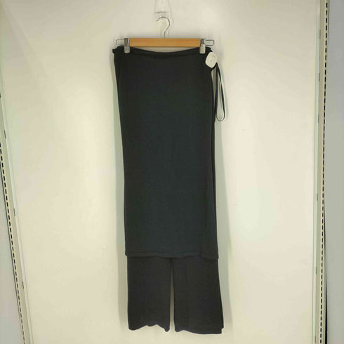 シールームリン Sea Room lynn Wrapスカーフニットパンツ レディース JPN:M