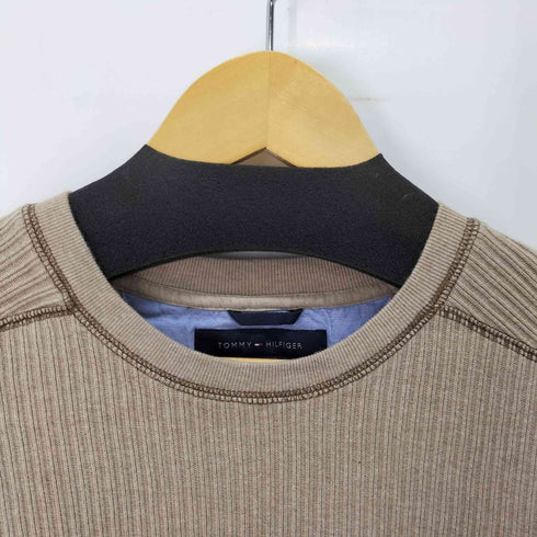 トミーヒルフィガー TOMMY HILFIGER リブニット メンズ import:XL