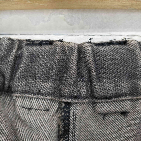 OWNS 刺繍ロゴ ワイド デニムパンツ street メンズ