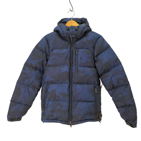 ポロラルフローレン POLO RALPH LAUREN PERFORMANCE 迷彩 ダウンジャケット フード取り外し可 メンズ import:XS