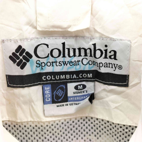 コロンビア Columbia ロゴ刺繍 バイカラー マウンテンパーカー レディース import:M