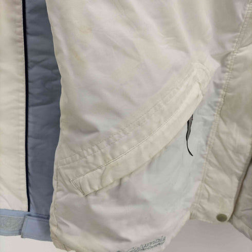 コロンビア Columbia ロゴ刺繍 バイカラー マウンテンパーカー レディース import:M