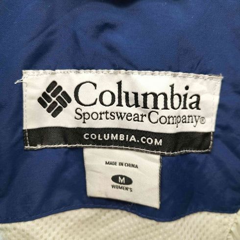コロンビア Columbia ロゴ刺繍 バイカラー マウンテンパーカー レディース import:M