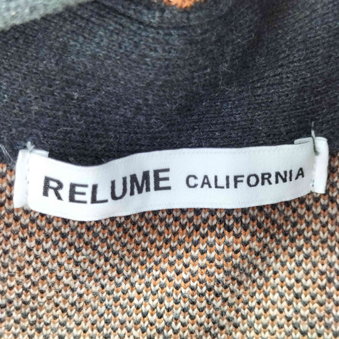 ジャーナルスタンダードレリューム JOURNAL STANDARD relume CALIFORNIA アモルファス ジャガードカーディガン メンズ JPN:L