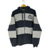 トミーヒルフィガー TOMMY HILFIGER 裏地サーマル ボーダー ジップアップパ-カー メンズ import:L