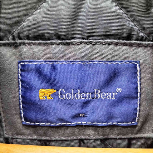 ゴールデンベアー Golden bear 裏地キルティング 中綿 比翼 ボンバー ジャケット ブルゾン メンズ import:M