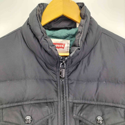 リーバイス Levis ジップアップ リブ ダウンジャケット メンズ import:M
