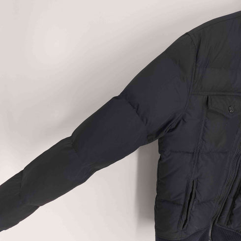 リーバイス Levis ジップアップ リブ ダウンジャケット メンズ import:M