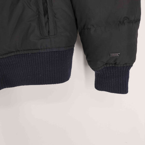 リーバイス Levis ジップアップ リブ ダウンジャケット メンズ import:M