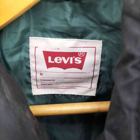 リーバイス Levis ジップアップ リブ ダウンジャケット メンズ import:M