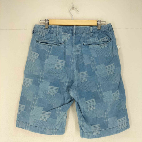 シュガーケーン SUGAR CANE パッチワーク ショーツ メンズ 34inch