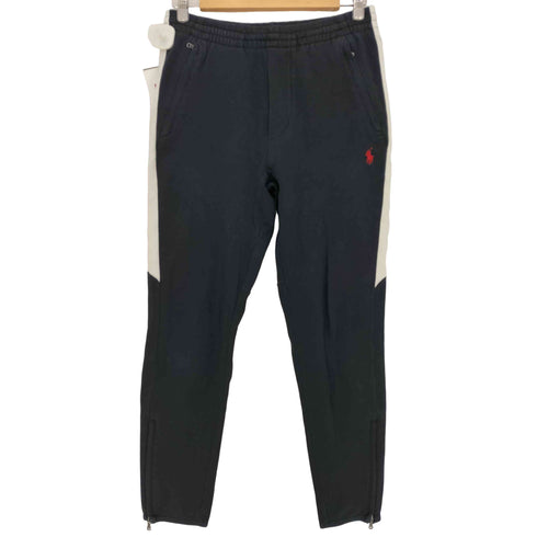 ポロラルフローレン POLO RALPH LAUREN ポニー刺繍 サイドライン 裾ジップ トラックパンツ ジャージ メンズ JPN:S