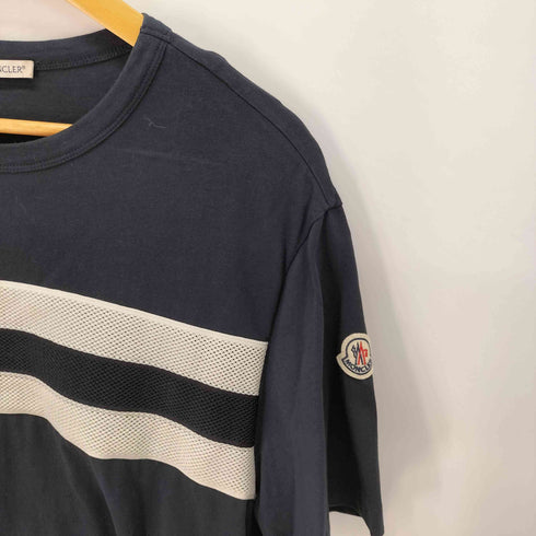 モンクレール MONCLER MAGLIA T-SHIRT メッシュ切替 Tシャツ メンズ import:L