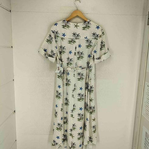 ザラ ZARA ZW COLLECTION リネン混 ワンピース レディース import:S