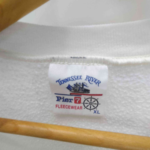 テネシーリバー TENNESSEE RIVER 90S USA製 THE SATURDAY EVENNING POST プリント プルオーバー スウェット メンズ import:XL