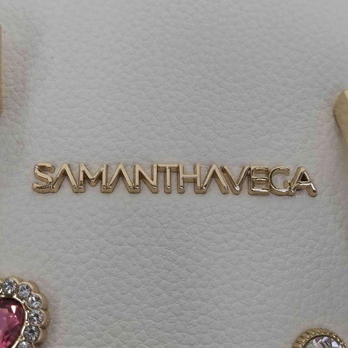 サマンサベガ Samantha Vega プチビジューフラッタースマホショルダー レディース