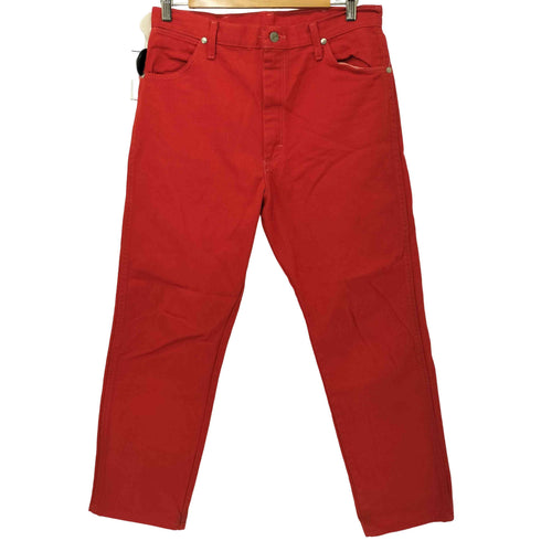 ラングラー Wrangler 90s USA製 後染め カウボーイカット スリムフィット ジーンズ メンズ 13 × 34
