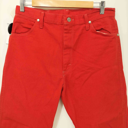 ラングラー Wrangler 90s USA製 後染め カウボーイカット スリムフィット ジーンズ メンズ 13 × 34