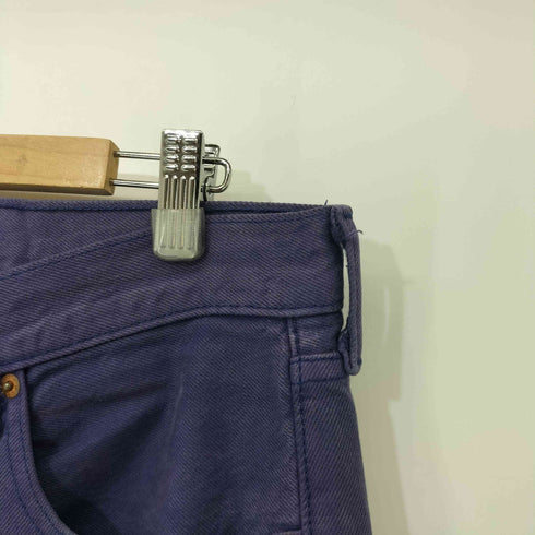 リーバイス Levis 501 茄子紺 ストレート デニム カラーデニム メンズ W31 L32