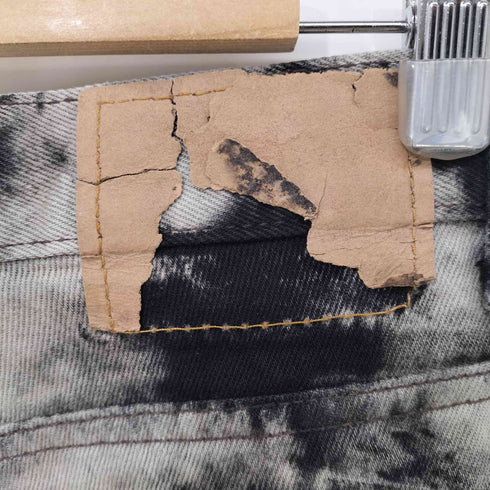 リーバイス Levis ブリーチ加工 ワイド テーパード デニムパンツ メンズ