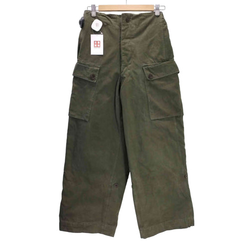 ダッチアーミー DUTCH ARMY 50S 56年製 BEGETEX MILITARY ダブルフェイス フィールド カーゴ パンツ メンズ 74×75