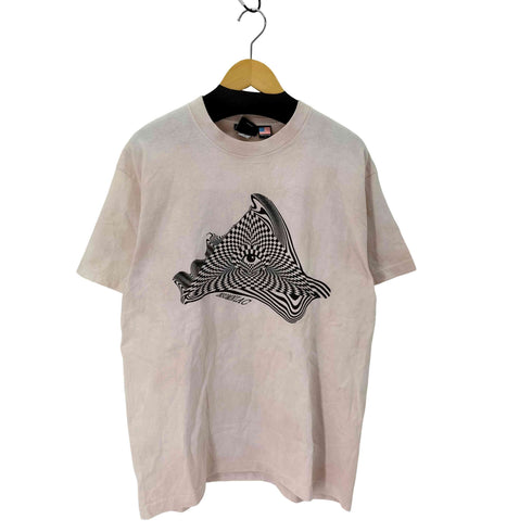 アートプリント クルーネックTシャツ メンズ import:L