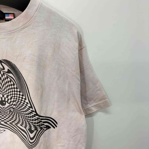 アートプリント クルーネックTシャツ メンズ import:L
