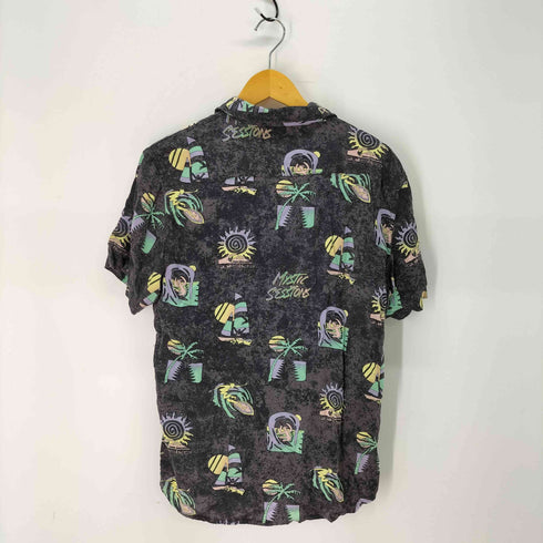 クイックシルバー Quiksilver レーヨンアロハシャツ メンズ import:L