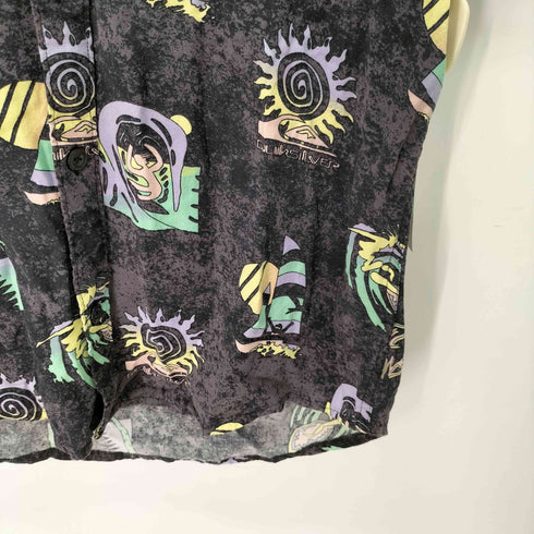クイックシルバー Quiksilver レーヨンアロハシャツ メンズ import:L