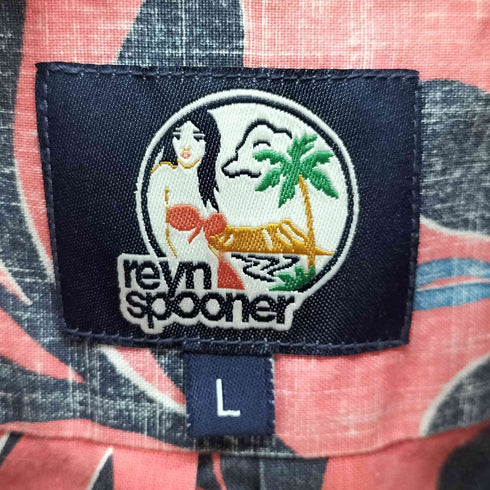 レインスプーナー Reyn Spooner classic fit リバースプリント アロハシャツ メンズ import:L
