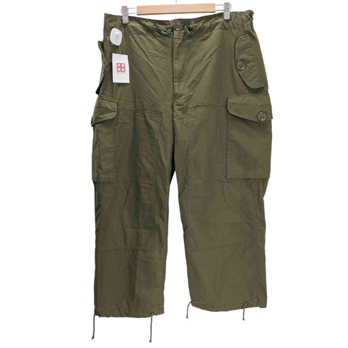 80S~ CANADIAN ARMY カナダ軍 ミリタリー windproof over カーゴ オーバーパンツ メンズ 2