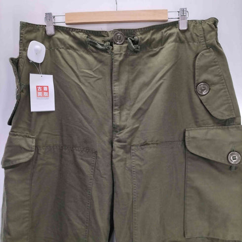 80S~ CANADIAN ARMY カナダ軍 ミリタリー windproof over カーゴ オーバーパンツ メンズ 2