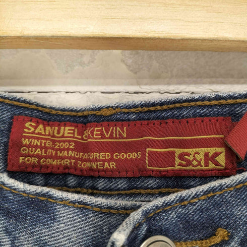 SAMUEL&KEVIN Y2K フレアデニムパンツ レディース 25