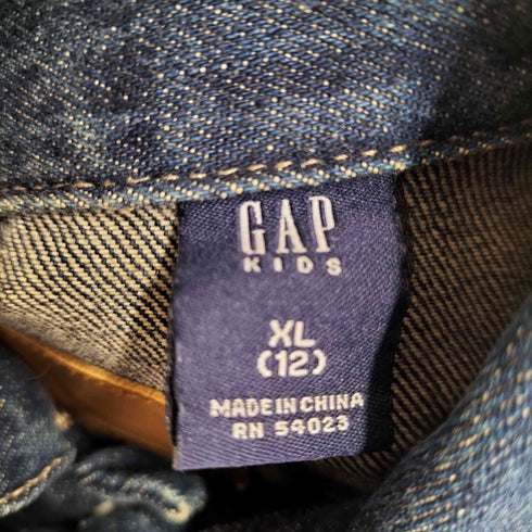 ギャップ Gap インディゴ デニムトラッカージャケット レディース JPN:XL