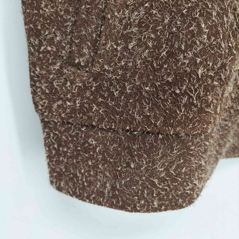 ザラ ZARA ブラッシュドスエードレザージャケット メンズ import:S