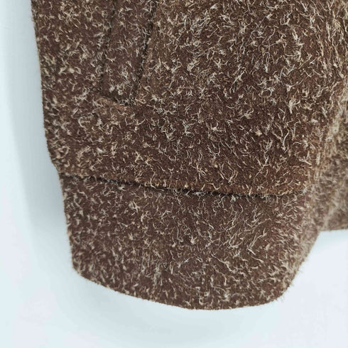 ザラ ZARA ブラッシュドスエードレザージャケット メンズ import:S