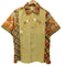 カールヘルム Karl Helmut チェック パッチワーク オープンカラーシャツ レディース import:M