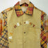 カールヘルム Karl Helmut チェック パッチワーク オープンカラーシャツ レディース import:M