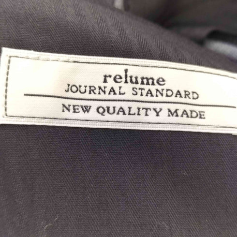 ジャーナルスタンダードレリューム JOURNAL STANDARD relume ウォッシャブル バスケット ダブルブレスト ジャケット メンズ JPN:L